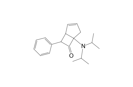 5-(diisopropylamino)-7-phenyl-bicyclo[3.2.0]hept-2-en-6-one