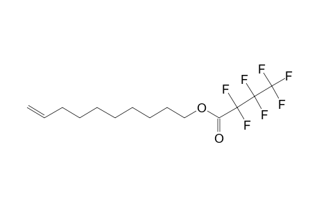 9-Decen-1-ol, heptafluorobutyrate