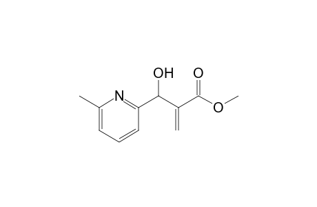 Methyl 3-hydroxy-2-methylene-3-(6-methyl-2-pyridyl)propionate