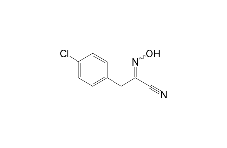 (E/Z)-3-(4-Chloropheny))-2-(hydroxyimino)propanenitrile