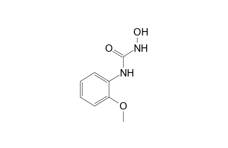 1-hydroxy-3-(o-methoxyphenyl)urea