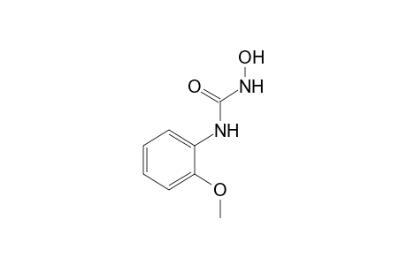 1-Hydroxy-3-(o-methoxyphenyl)urea