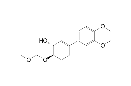 (1R,6R)-3-(3,4-dimethoxyphenyl)-6-(methoxymethoxy)-1-cyclohex-2-enol