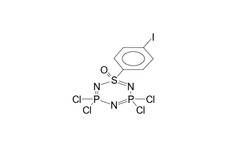 4,4,6,6-TETRACHLORO-2-OXO-2-PARA-IODOPHENYL-1,3,5,2,4,6-TRIAZATHIADIPHOSPHORIN