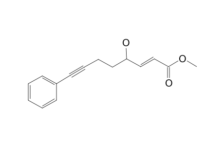 (E)-methyl 4-hydroxy-8-phenyloct-2-en-7-ynoate