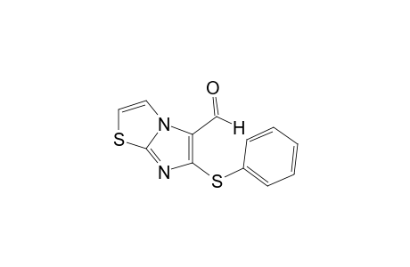 6-(PHENYLTHIO)IMIDAZO[2,1-b]THIAZOLE-5-CARBOXALDEHYDE