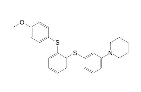 2-(4-Methoxylphenylthio)-2'-(piperidino)diphenyl sulfide