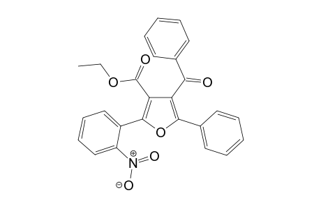 Ethyl 4-benzoyl-2-(2-nitrophenyl)-5-phenylfuran-3-carboxylate