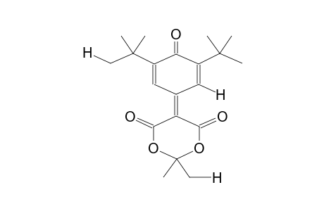 QUINONE, 2,6-DI-TERT-BUTYL-4-ISOPROPYLIDENEDIOXYDICARBONYLMETHIDE