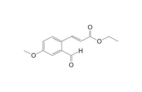 Ethyl (2E)-3-(2-formyl-4-methoxyphenyl)-2-propenoate