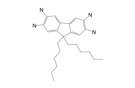 9,9-DIHEXYL-9H-FLUORENE-2,3,6,7-TETRAAMINE