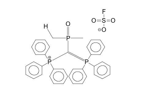 (TRIPHENYLPHOSPHONIO)DIMETHYLPHOSPHINYLMETHYLENE(TRIPHENYL)PHOSPHORANEFLUOROSULPHONATE