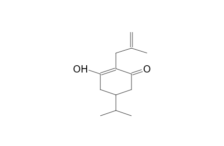 2-Cyclohexen-1-one, 3-hydroxy-5-(1-methylethyl)-2-(2-methyl-2-propenyl)-, (.+-.)-