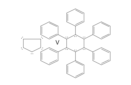 Vanadium, cyclopentadienyl-(hexaphenylbenzene)