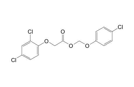 (2,4-Dichlorophenoxy)acetic acid, (p-chlorophenoxy)methyl ester