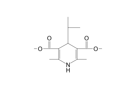 1,4-dihydro-2,6-dimethyl-4-isopropyl-3,5-pyridinedicarboxylic acid, dimethyl ester