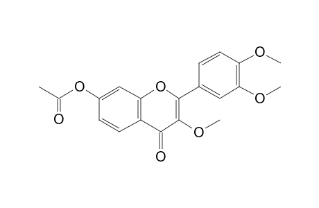 7-Acetoxy-3-methoxy-2-(3,4-dimethoxyphenyl)-4H-chromen-4-one