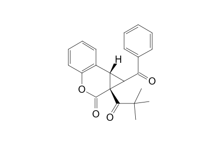 4,5-Benzo-exo-7-benzoyl-1-pivaloyl-3-oxa-cis-bicyclo[4.1.0]hept-4-en-2-one