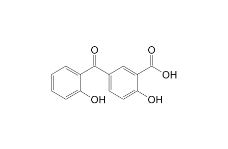 2-Hydroxy-5-(2-hydroxybenzoyl)benzoic acid