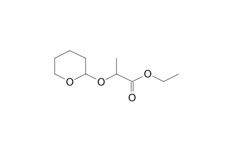 Propanoic acid, 2-[(tetrahydro-2H-pyran-2-yl)oxy]-, ethyl ester