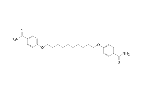 4,4'-(decamethylenedioxy)bis[thiobenzamide]