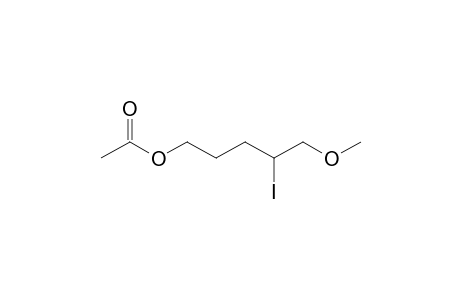 (4-Iodanyl-5-methoxy-pentyl) ethanoate