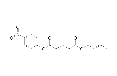 Glutaric acid, 3-methylbut-2-en-1-yl 4-nitrophenyl ester