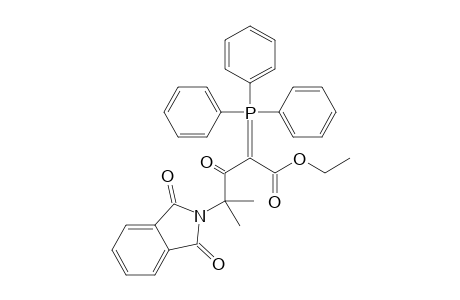 3-Keto-4-methyl-4-phthalimido-2-triphenylphosphoranylidene-valeric acid ethyl ester