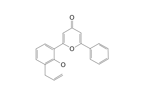 2-(3'-Allyl-2'-hydroxyphenyl)-6-phenylpyran-4-one