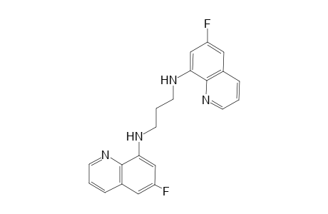 N,N'-Bis[8-(6-fluoroquinolyl)]trimethylenediamine