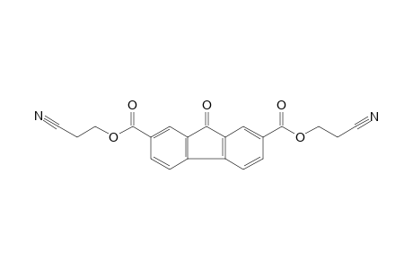 9-oxofluorene-2,7-dicarboxylic acid, bis(2-cyanoethyl)ester