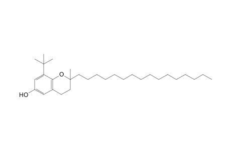 2-Methyl-2-n-hexadecyl-8-t-butyl-6-hydroxy chroman