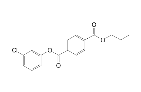 Terephthalic acid, 3-chlorophenyl propyl ester