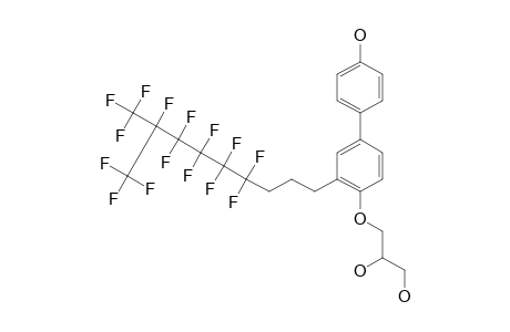 3-[4'-HYDROXY-3-(1H,1H,2H,2H,3H,3H-PERFUOROISODECYL)-BIPHENYL-4-YLOXY]-PROPANE-1,2-DIOL