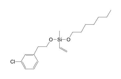 Silane, methylvinyl(2-(3-chlorophenyl)ethoxy)heptyloxy-