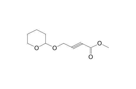 2-Butynoic acid, 4-[(tetrahydro-2H-pyran-2-yl)oxy]-, methyl ester