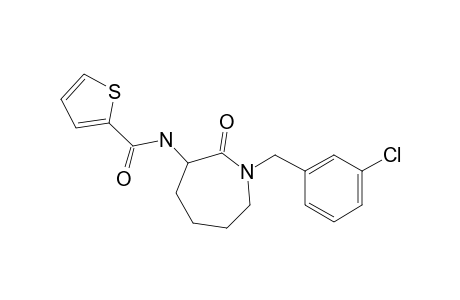 N-[1-(3-Chlorobenzyl)-2-oxoazepan-3-yl]thiophene-2-carboxamide