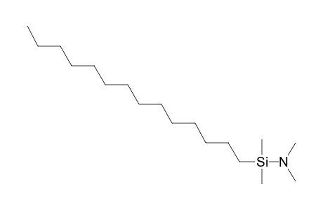 1-tetradecyl-N,N,1,1-tetramethylsilylamine