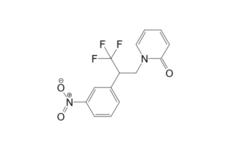 1-(3,3,3-Trifluoro-2-(3-nitrophenyl)propyl)pyridin-2(1H)-one