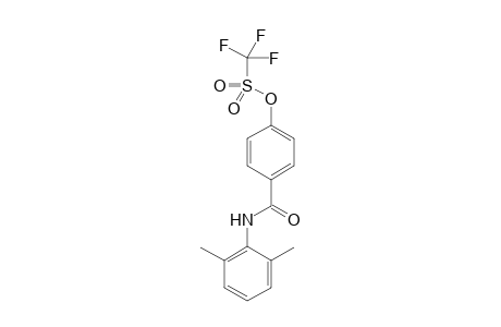 4-((2,6-Dimethylphenyl)carbamoyl)phenyl trifluoromethanesulfonate