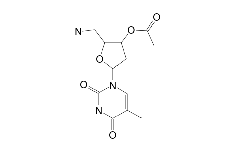 Thymidine, 5'-amino-5'-deoxy-, 3'-acetate