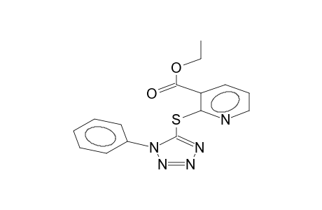 ethyl 2-(1-phenyl-1H-5-tetrazolylthio)pyridine-3-carboxylate