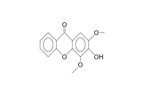 3-HYDROXY-2,4-DIMETHOXYXANTHONE