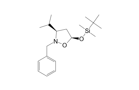 CIS-2-BENZYL-5-(TERT.-BUTYLDIMETHYLSILOXY)-3-ISOPROPYLISOXAZOLIDINE