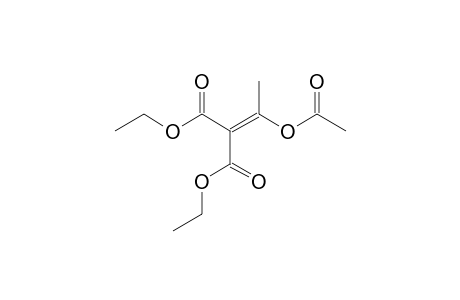 (1-Acetyloxyethylidene)malonic acid diethyl ester