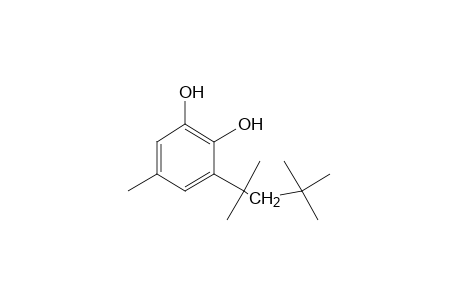 5-methyl-3-(1,1,3,3-tetramethylbutyl)pyrocatechol