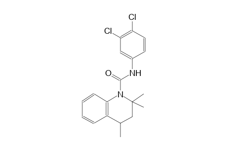 N-(3,4-dichlorophenyl)-2,2,4-trimethyl-3,4-dihydro-1(2H)-quinolinecarboxamide