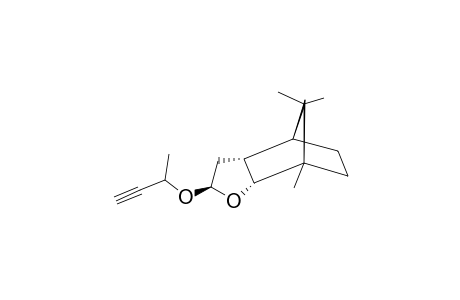 [2R-(2-ALPHA(S*),3A-BETA,4-BETA,7-BETA,7A-BETA)]-OCTAHYDRO-7,8,8-TRIMETHYL-2-(1-METHYL-2-PROPINYLOXY)-4,7-METHANOBENZOFURANE