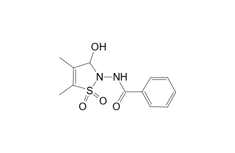 2-Benzoylamino-4,5-dimethyl-3-hydrxy-2,3-dihydroisothiazolie 1,1-dioxide