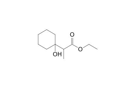 2-(1-hydroxycyclohexyl)propanoic acid ethyl ester